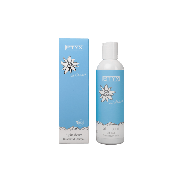 Shampoo "Alpine Herbs" with Nettle, Edelweiss and Mare's Milk 200ml
