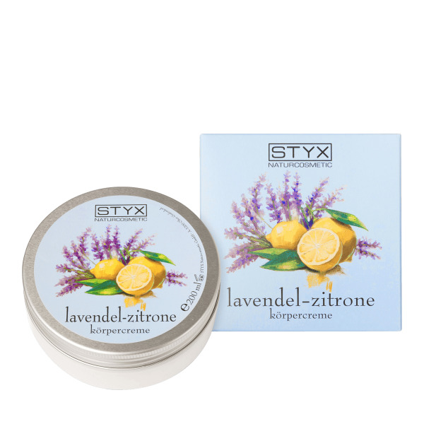 Body cream with Lavender and Lemon extract 200ml