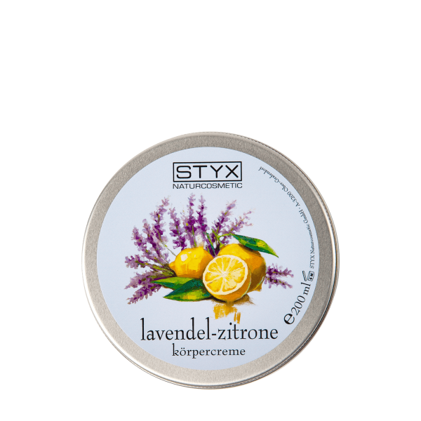 Body cream with Lavender and Lemon extract 200ml