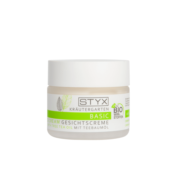 Cremă de față "Herbal garden" cu ulei de arbore de ceai 50ml